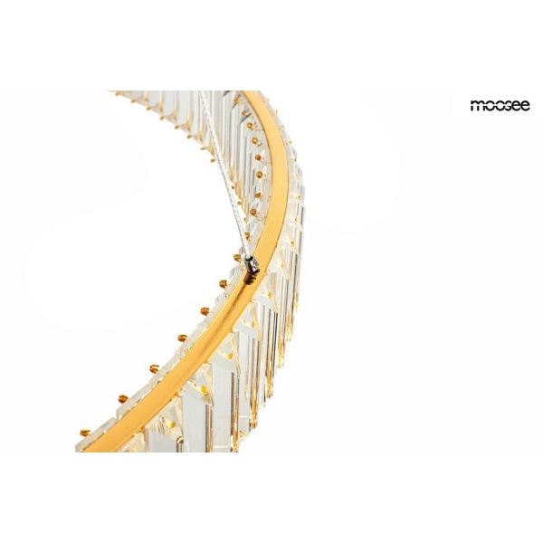 Lampa wisząca LIBERTY 100 złota - Moosee